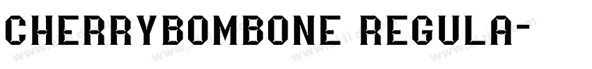 cherrybombone regula字体转换